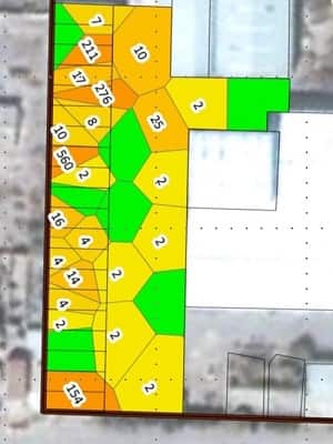 Analisis de caracterizacion ambiental mediante poligonos de voronoi